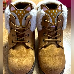 Big Girls size 4 Tan Boots